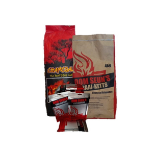 1 X Charcoal/ Briquettes, 1 X Oom Seun's Firelighters